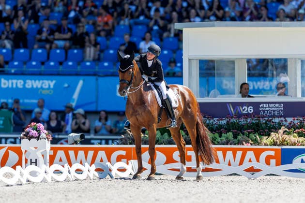 AACHEN - FEI World Championships 2026, AACHEN - FEI World Championships 2026 HEMMER Katharina (GER), Denoix PCH FEI Dressage World Championship, WM, Weltmeisterschaft Grand Prix de Dressage Team Finale & Einzelqualifikation Lambertz-Preis Aachen, Reitstadion Soers 12. August 2026 - *** AACHEN FEI World Championships 2026, AACHEN FEI World Championships 2026 Katharina Hemmer (GER), Denoix (PCH) FEI Dressage World Championship Grand Prix de Dressage Team Final Individual Qualifier Lambertz Prize Aachen, Soers Equestrian Stadium, August 12, 2026