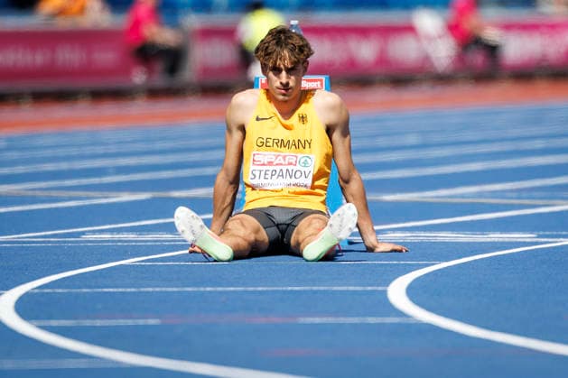 BIRMINGHAM, GREAT BRITAIN - AUGUST 12, 2026: Alexander STEPANOV (GER Germany) competing in the 800m semis during the European Athletics Championships at Alexander Stadium on August 12, 2026 in Birmingham, Great Britain. Great Britain Copyright: xAxelxKohringx