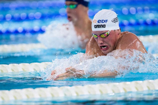 260812 Charlie Egeland of Norway competes in men™s 200 meters breaststroke swimming heats during day 13 of the 2026 European Aquatics Championships on August 12, 2026 in Saint-Denis. Photo: Joel Marklund BILDBYRAN kod JM JM0840 bbeng simning swimming svomming 2026 european aquatics championships em Norge *** August 12, 2026: Charlie Egeland of Norway competes in the men’s 200-meter breaststroke heats on Day 13 of the 2026 European Aquatics Championships in Saint Denis. 2026 in Saint Denis. Photo by Joel Marklund. BILDBYRAN code JM JM0840 bbeng swimming 2026 European Aquatics Championships EM Norway  Copyright: JOELxMARKLUND BB260812JM077