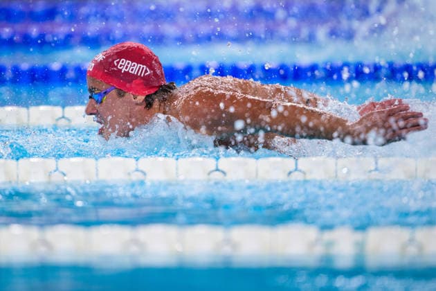 260812 Noe Ponti of Switzerland competes in men™s 100 meters butterfly swimming heats during day 13 of the 2026 European Aquatics Championships on August 12, 2026 in Saint-Denis. Photo: Joel Marklund BILDBYRAN kod JM JM0840 bbeng simning swimming svomming 2026 european aquatics championships em *** August 12, 2026: Noe Ponti of Switzerland competes in the men’s 100-meter butterfly swimming heats during Day 13 of the 2026 European Aquatics Championships on August 12, 2026 in Saint Denis. Photo by Joel Marklund. BILDBYRAN code JM JM0840 bbeng swimming 2026 European Aquatics Championships EM  Copyright: JOELxMARKLUND BB260812JM073