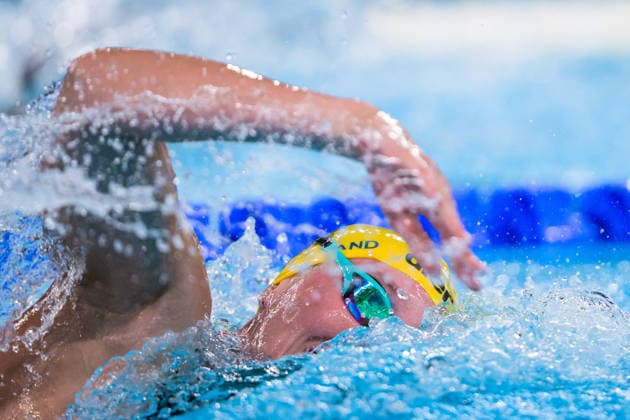 260812 Elvira Mörtstrand of Sweden competes in women™s 4x100 meters freestyle swimming heats during day 13 of the 2026 European Aquatics Championships on August 12, 2026 in Saint-Denis. Photo: Joel Marklund BILDBYRAN kod JM JM0840 bbeng simning swimming svomming 2026 european aquatics championships em dam Sverige Sweden *** August 12, 2026: Elvira Mörtstrand of Sweden competes in the women’s 4x100-meter freestyle swimming heats during Day 13 of the 2026 European Aquatics Championships on August 12, 2026 in Saint-Denis. Photo by Joel Marklund, BILDBYRAN, code JM JM0840 bbeng swimming 2026 European Aquatics Championships EMA women Sweden  Copyright: JOELxMARKLUND BB260812JM088