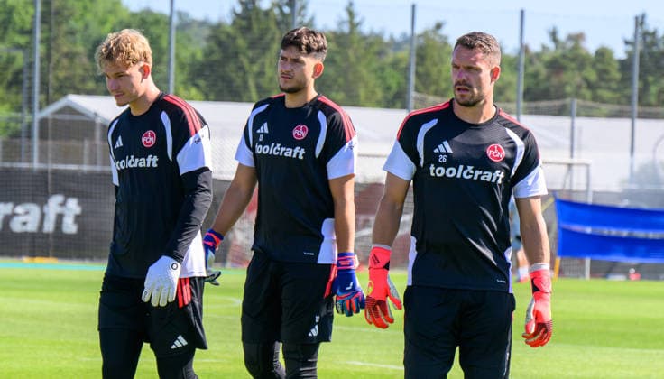 12.08.2026 - Fussball - 2. Fussball - Bundesliga - Saison 2026 2027 - 1. FC Nürnberg Nuernberg FCN ( Club ) - Training - Sportfoto Zink - xwoxzix - Nicolas Ortegel (46, 1. FC Nürnberg FCN ) Robin Lisewski (13, 1. FC Nürnberg FCN ) Christian Mathenia (26, 1. FC Nürnberg FCN ) *** August 12, 2026 Soccer 2 Bundesliga 2026–2027 Season 1 FC Nuremberg FCN Club Training Sports Photo Zink xwoxzix Nicolas Ortegel 46, 1 FC Nuremberg FCN Robin Lisewski 13, 1 FC Nuremberg FCN Christian Mathenia 26, 1 FC Nuremberg FCN