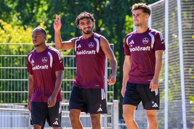 12.08.2026 - Fussball - 2. Fussball - Bundesliga - Saison 2026 2027 - 1. FC Nürnberg Nuernberg FCN ( Club ) - Training - Sportfoto Zink - xwoxzix - Mohamed Ali Zoma (23, 1. FC Nürnberg FCN ) Rayan Ghrieb (7, 1. FC Nürnberg FCN ) Andrea Ceresoli (14, 1. FC Nürnberg FCN ) *** August 12, 2026 Soccer 2 Soccer Bundesliga 2026–2027 Season 1 FC Nuremberg Nuremberg FCN Club Training Sports Photo Zink xwoxzix Mohamed Ali Zoma 23, 1 FC Nuremberg FCN Rayan Ghrieb 7, 1 FC Nuremberg FCN Andrea Ceresoli 14, 1 FC Nuremberg FCN