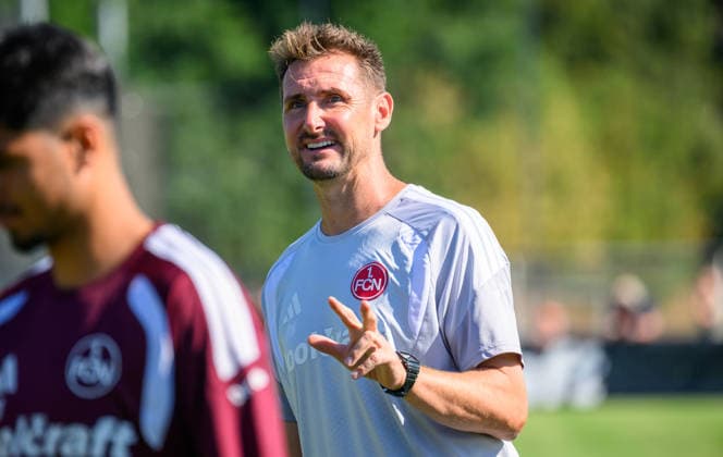 12.08.2026 - Fussball - 2. Fussball - Bundesliga - Saison 2026 2027 - 1. FC Nürnberg Nuernberg FCN ( Club ) - Training - Sportfoto Zink - xwoxzix - Miroslav Miro Klose ( Trainer 1. FC Nürnberg FCN ) *** August 12, 2026 Soccer 2 Bundesliga 2026–2027 Season 1. FC Nürnberg Nuremberg FCN Club Training Sports Photo Zink xwoxzix Miroslav Miro Klose Coach 1. FC Nürnberg FCN