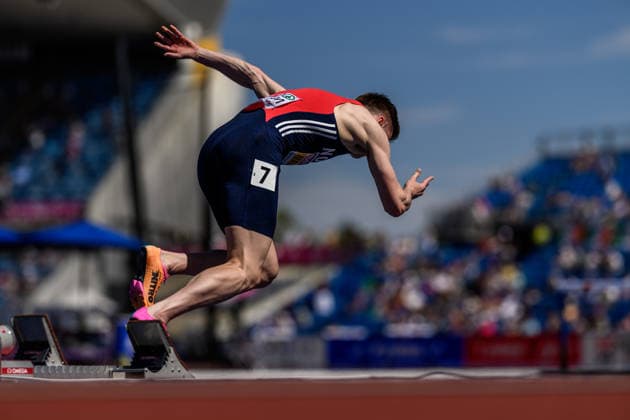 260812 Karsten Warholm of Norway competes in men s heptathlon 400 meter hurdles semi final during day 3 of the 2026 European Athletics Championships on August 12, 2026 in Birmingham. Photo: Maxim Thore BILDBYRAN kod MT MT1066 friidrott athletics friidrett friidrotts-em em friidretts-em 2026 european athletics championships 3 bbeng norge norway hurdles hekk häck *** August 12, 2026: Karsten Warholm of Norway competes in the men’s heptathlon 400-meter hurdles semifinal during Day 3 of the 2026 European Athletics Championships on August 12, 2026 in Birmingham. Photo by Maxim Thore. BILDBYRAN code MT MT1066. track and field athletics friidrett friidrotts em em friidretts em 2026 European Athletics Championships 3 bbeng Norway hurdles hekk häck  Copyright: MAXIMxTHORE BB260812MT091