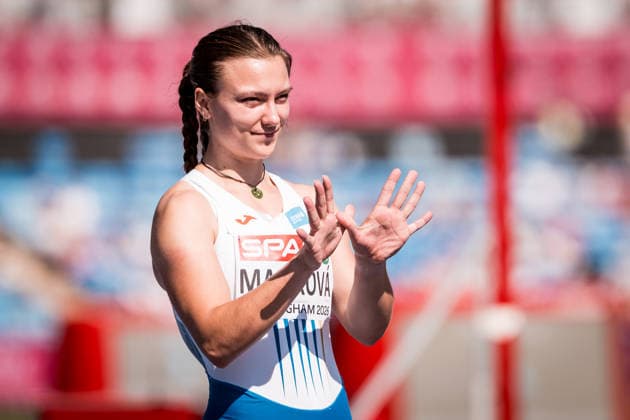 European Athletics Championships in Birmingham, United Kingdom, August 12, 2026, the women s 400 meters heat. Barbora Malikova of Czech Republic. (CTKxPhoto JaroslavxSvoboda) CTKPhotoP2026081204222  CTKPhotoP2026081204222
