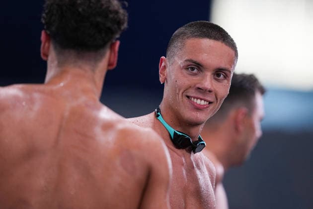 David Popovici from Romania at the Swimming European Aquatics Championships Paris 2026, Paris, August 12, 2026 .  Copyright: xGianxMattiaxD Alberto LaPressex