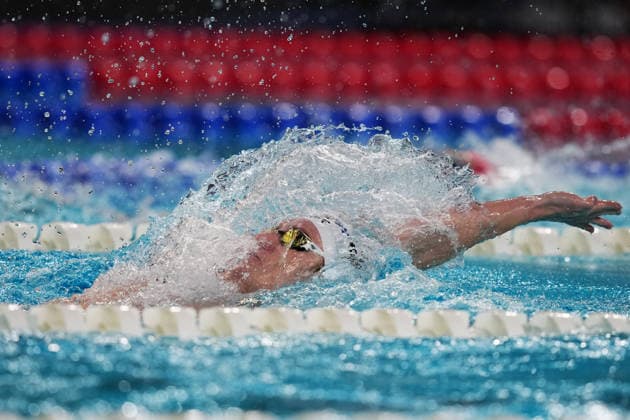 Nathan Muratori from France at the Swimming European Aquatics Championships Paris 2026, Paris, August 12, 2026 .  Copyright: xGianxMattiaxD Alberto LaPressex