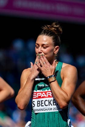 12.08.2026, GBR, Leichtathletik, Europameisterschaft 2026, Morgensession Tag 3, Birmingham Sophie Becker ( Irland ), 400 Meter Damen, Vorlauf Birmingham Alexander Stadium England Großbritannien *** August 12, 2026, GBR, Track and Field, 2026 European Championships, Morning Session, Day 3, Birmingham Sophie Becker (Ireland), Women s 400-meter, Prelims, Birmingham Alexander Stadium, England, Great Britain Copyright: xNordphoto Memmlerx