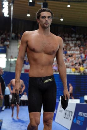 Thomas Ceccon from Italy at the Swimming European Aquatics Championships Paris 2026, Paris, August 12, 2026 .  Copyright: xGianxMattiaxD Alberto LaPressex