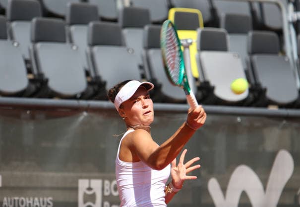 Tennisturnier Ladies & Gents Cup am Hamburger Rothenbaum: Tessa Johanna Brockmann (Deutschland). *** Ladies Gents Cup Tennis Tournament at Rothenbaum in Hamburg—Tessa Johanna Brockmann, Germany