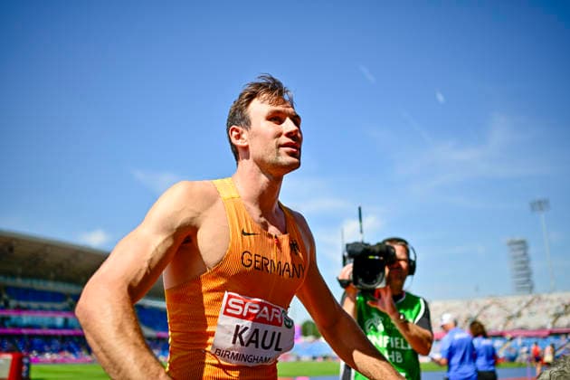 Niklas KAUL (Germany, USC Mainz, DECATHLON Men) GBR, European Athletics Championships, Athletics, 12.08.2026, GBR, European Athletics Championships, Athletics, 12.08.2026, Birmingham *** Niklas KAUL Germany, USC Mainz, DECATHLON Men GBR, European Athletics Championships, Track and Field, August 12, 2026, GBR, European Athletics Championships, Track and Field, August 12, 2026, Birmingham Copyright: xEibnerxPressefoto JanxPapenfussx EP_JPS