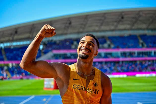 Leo NEUGEBAUER (Germany, VfB Stuttgart, DECATHLON Men) GBR, European Athletics Championships, Athletics, 12.08.2026, GBR, European Athletics Championships, Athletics, 12.08.2026, Birmingham *** Leo NEUGEBAUER Germany, VfB Stuttgart, DECATHLON Men GBR, European Athletics Championships, Track and Field, August 12, 2026, GBR, European Athletics Championships, Track and Field, August 12, 2026, Birmingham Copyright: xEibnerxPressefoto JanxPapenfussx EP_JPS