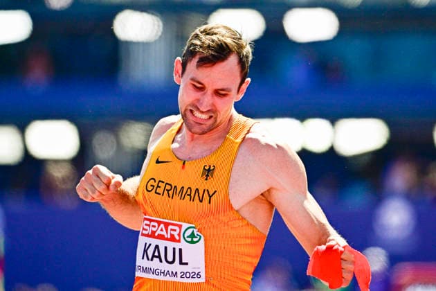 Niklas KAUL (Germany, USC Mainz, DECATHLON Men) GBR, European Athletics Championships, Athletics, 12.08.2026, GBR, European Athletics Championships, Athletics, 12.08.2026, Birmingham *** Niklas KAUL Germany, USC Mainz, DECATHLON Men GBR, European Athletics Championships, Track and Field, August 12, 2026, GBR, European Athletics Championships, Track and Field, August 12, 2026, Birmingham Copyright: xEibnerxPressefoto JanxPapenfussx EP_JPS