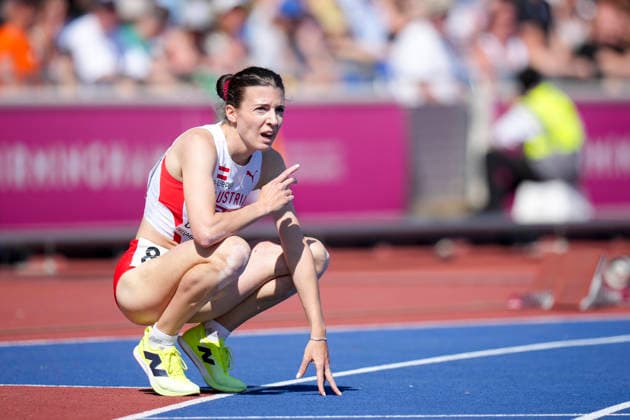 ATHLETICS - European Athletics Championships BIRMINGHAM,ENGLAND,12.AUG.26 - ATHLETICS - European Athletics Championships, 400m, Women. Image shows Susanne Gogl-Walli (AUT).  GEPAxpictures xRanjithxKumar