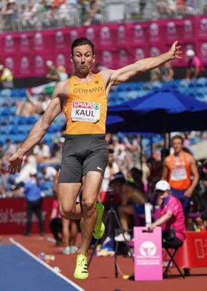 Birmingham , Leichtathletik, Athletics, Track and Field, EAA, Leichtathletik EM Birmingham 2026 European Championships birmingham 2026 , 10.08-17.08.2026, Alexander Stadium Birmingham, Grossbritannien , Decathlon, Zehnkampf, Weitsprung, Niklas Kaul Deutschland, Germany GER Copyright Gladys Chai von der Laage *** Birmingham, Track and Field, Athletics, EAA, 2026 European Athletics Championships in Birmingham, 10 08 17–08 20 26, Alexander Stadium, Birmingham, United Kingdom, Decathlon, Long Jump, Niklas Kaul, Germany (GER) Copyright Gladys Chai von der Laage