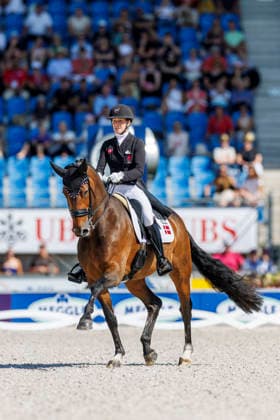 AACHEN - FEI World Championships 2026, AACHEN - FEI World Championships 2026 LAUDRUP-DUFOUR Cathrine (DEN), Mount St John Freestyle FEI Dressage World Championship, WM, Weltmeisterschaft Grand Prix de Dressage Team Finale & Einzelqualifikation Lambertz-Preis Aachen, Reitstadion Soers 12. August 2026 - *** 2026 FEI World Championships in Aachen, Aachen FEI World Championships 2026, Cathrine Laudrup Dufour (DEN), Mount St. John, Freestyle, FEI Dressage World Championship, Grand Prix de Dressage, Team Final, Individual Qualification, Lambertz Prize Aachen, Soers Equestrian Stadium, August 12, 2026