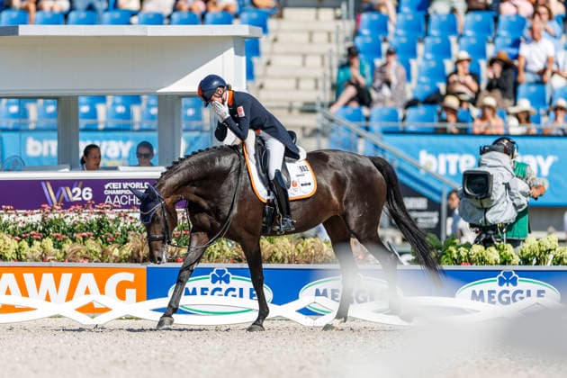 AACHEN - FEI World Championships 2026, AACHEN - FEI World Championships 2026 VAN DER PUTTEN Marieke (NED), Zantana RS2 Old N.O.P. FEI Dressage World Championship, WM, Weltmeisterschaft Grand Prix de Dressage Team Finale & Einzelqualifikation Lambertz-Preis Aachen, Reitstadion Soers 12. August 2026 - *** 2026 FEI World Championships in Aachen, AACHEN FEI World Championships 2026 VAN DER PUTTEN Marieke NED, Zantana RS2 Old N O P FEI Dressage World Championship Grand Prix de Dressage Team Final Individual Qualifier Lambertz Prize Aachen, Soers Equestrian Stadium, August 12, 2026