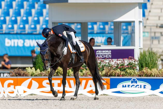 AACHEN - FEI World Championships 2026, AACHEN - FEI World Championships 2026 VAN DER PUTTEN Marieke (NED), Zantana RS2 Old N.O.P. FEI Dressage World Championship, WM, Weltmeisterschaft Grand Prix de Dressage Team Finale & Einzelqualifikation Lambertz-Preis Aachen, Reitstadion Soers 12. August 2026 - *** 2026 FEI World Championships in Aachen, AACHEN FEI World Championships 2026 VAN DER PUTTEN Marieke NED, Zantana RS2 Old N O P FEI Dressage World Championship Grand Prix de Dressage Team Final Individual Qualifier Lambertz Prize Aachen, Soers Equestrian Stadium, August 12, 2026