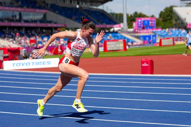 ATHLETICS - European Athletics Championships BIRMINGHAM,ENGLAND,12.AUG.26 - ATHLETICS - European Athletics Championships, 400m, Women. Image shows Susanne Gogl-Walli (AUT).  GEPAxpictures xRanjithxKumar