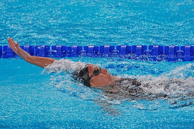 Anna Pirovano from Italy 400 medley at the Swimming European Aquatics Championships Paris 2026, Paris, August 12, 2026 .  Copyright: xGianxMattiaxD Alberto LaPressex