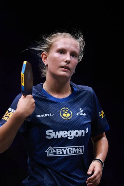 2026 WTT Europe Smash - Sweden - Main Draw - 12 August 2026 - Day 3 Siri Benjegard of Sweden competes against Wang Yidi of China during the Women s Singles - Round of 64 at the 2026 Europe Smash at the Malmo Arena in Malmo, Sweden, on August 11, 2026. Malmo Sweden  Copyright: xRemyxGrosx originalFilename:gros-europesm260812_npHhA.jpg