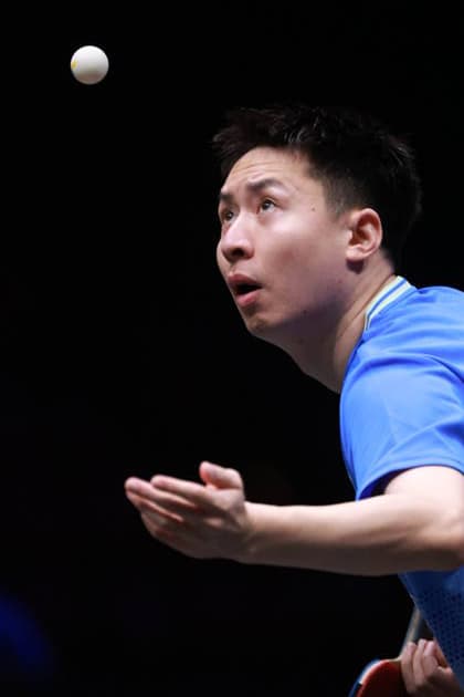 2026 WTT Europe Smash - Sweden - Main Draw - 12 August 2026 - Day 3 Fang Bo of Kazakhstan competes against Kanak Jha of the United States during the Men s Singles Round of 64 at the 2026 Europe Smash at the Malmo Arena in Malmo, Sweden, on August 11, 2026. Malmo Sweden  Copyright: xRemyxGrosx originalFilename:gros-europesm260812_npIvL.jpg
