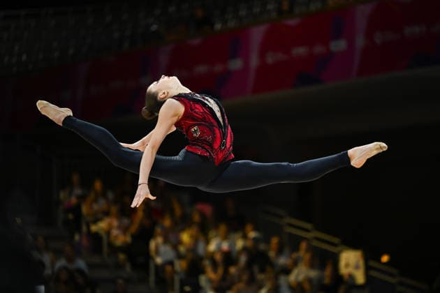 Lada Pusch (Deutschland) Weltmeisterschaften Rhythmische Sportgymnastik - Qualifikation Einzel 12.08.2026 Weltmeisterschaften Rhythmische Sportgymnastik - Qualifikation Einzel 12.08.2026, 12.08.2026 Frankfurt *** Lada Pusch Germany Rhythmic Gymnastics World Championships Individual Qualification August 12, 2026 Rhythmic Gymnastics World Championships Individual Qualification August 12, 2026, August 12, 2026, Frankfurt Copyright: xEibner-Pressefoto xHoepnerx EP_PHR
