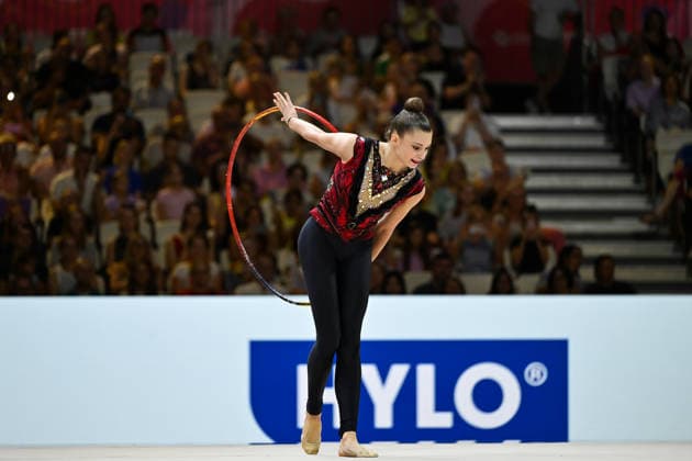 Lada Pusch (Deutschland) Weltmeisterschaften Rhythmische Sportgymnastik - Qualifikation Einzel 12.08.2026 Weltmeisterschaften Rhythmische Sportgymnastik - Qualifikation Einzel 12.08.2026, 12.08.2026 Frankfurt *** Lada Pusch Germany Rhythmic Gymnastics World Championships Individual Qualification August 12, 2026 Rhythmic Gymnastics World Championships Individual Qualification August 12, 2026, August 12, 2026, Frankfurt Copyright: xEibner-Pressefoto xHoepnerx EP_PHR
