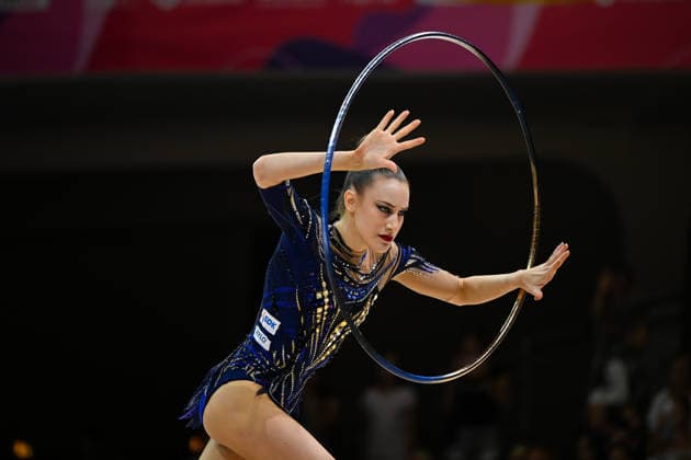 Darja Varfolomeev (Deutschland) Weltmeisterschaften Rhythmische Sportgymnastik - Qualifikation Einzel 12.08.2026 Weltmeisterschaften Rhythmische Sportgymnastik - Qualifikation Einzel 12.08.2026, 12.08.2026 Frankfurt *** Darja Varfolomeev Germany Rhythmic Gymnastics World Championships Individual Qualification August 12, 2026 Rhythmic Gymnastics World Championships Individual Qualification August 12, 2026, August 12, 2026 Frankfurt Copyright: xEibner-Pressefoto xHoepnerx EP_PHR