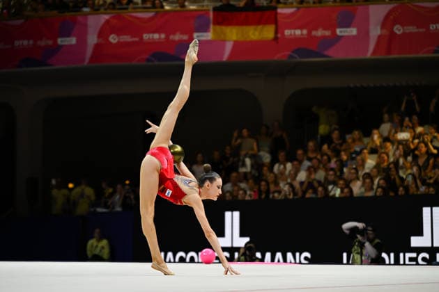 Darja Varfolomeev (Deutschland) Weltmeisterschaften Rhythmische Sportgymnastik - Qualifikation Einzel 12.08.2026 Weltmeisterschaften Rhythmische Sportgymnastik - Qualifikation Einzel 12.08.2026, 12.08.2026 Frankfurt *** Darja Varfolomeev Germany Rhythmic Gymnastics World Championships Individual Qualification August 12, 2026 Rhythmic Gymnastics World Championships Individual Qualification August 12, 2026, August 12, 2026 Frankfurt Copyright: xEibner-Pressefoto xHoepnerx EP_PHR