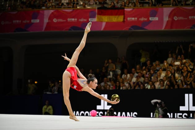 Darja Varfolomeev (Deutschland) Weltmeisterschaften Rhythmische Sportgymnastik - Qualifikation Einzel 12.08.2026 Weltmeisterschaften Rhythmische Sportgymnastik - Qualifikation Einzel 12.08.2026, 12.08.2026 Frankfurt *** Darja Varfolomeev Germany Rhythmic Gymnastics World Championships Individual Qualification August 12, 2026 Rhythmic Gymnastics World Championships Individual Qualification August 12, 2026, August 12, 2026 Frankfurt Copyright: xEibner-Pressefoto xHoepnerx EP_PHR
