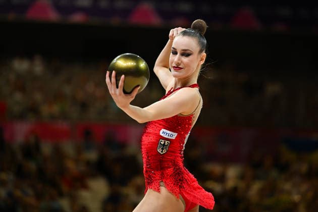 Darja Varfolomeev (Deutschland) Weltmeisterschaften Rhythmische Sportgymnastik - Qualifikation Einzel 12.08.2026 Weltmeisterschaften Rhythmische Sportgymnastik - Qualifikation Einzel 12.08.2026, 12.08.2026 Frankfurt *** Darja Varfolomeev Germany Rhythmic Gymnastics World Championships Individual Qualification August 12, 2026 Rhythmic Gymnastics World Championships Individual Qualification August 12, 2026, August 12, 2026 Frankfurt Copyright: xEibner-Pressefoto xHoepnerx EP_PHR