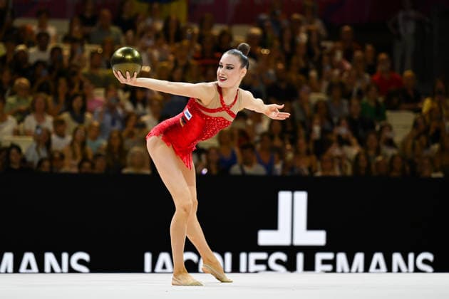 Darja Varfolomeev (Deutschland) Weltmeisterschaften Rhythmische Sportgymnastik - Qualifikation Einzel 12.08.2026 Weltmeisterschaften Rhythmische Sportgymnastik - Qualifikation Einzel 12.08.2026, 12.08.2026 Frankfurt *** Darja Varfolomeev Germany Rhythmic Gymnastics World Championships Individual Qualification August 12, 2026 Rhythmic Gymnastics World Championships Individual Qualification August 12, 2026, August 12, 2026, Frankfurt Copyright: xEibner-Pressefoto xHoepnerx EP_PHR