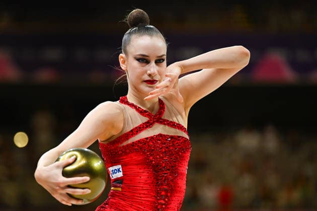Darja Varfolomeev (Deutschland) Weltmeisterschaften Rhythmische Sportgymnastik - Qualifikation Einzel 12.08.2026 Weltmeisterschaften Rhythmische Sportgymnastik - Qualifikation Einzel 12.08.2026, 12.08.2026 Frankfurt *** Darja Varfolomeev Germany Rhythmic Gymnastics World Championships Individual Qualification August 12, 2026 Rhythmic Gymnastics World Championships Individual Qualification August 12, 2026, August 12, 2026, Frankfurt Copyright: xEibner-Pressefoto xHoepnerx EP_PHR