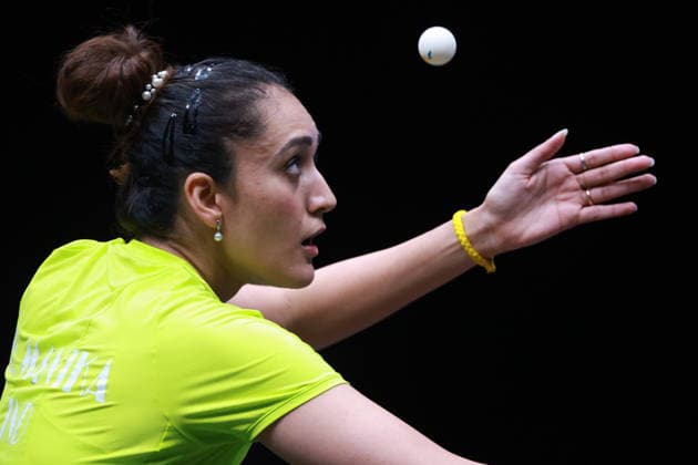 2026 WTT Europe Smash - Sweden - Main Draw - 12 August 2026 - Day 3 Manika Batra of India competes against Lily Zhang of the United States during the Women s Singles Round of 64 at the 2026 Europe Smash at the Malmo Arena in Malmo, Sweden, on August 11, 2026. Malmo Sweden  Copyright: xRemyxGrosx originalFilename:gros-europesm260812_np99J.jpg