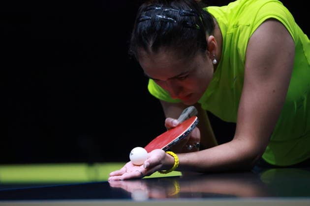 2026 WTT Europe Smash - Sweden - Main Draw - 12 August 2026 - Day 3 Manika Batra of India competes against Lily Zhang of the United States during the Women s Singles Round of 64 at the 2026 Europe Smash at the Malmo Arena in Malmo, Sweden, on August 11, 2026. Malmo Sweden  Copyright: xRemyxGrosx originalFilename:gros-europesm260812_npHPW.jpg