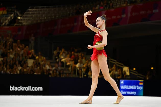 Darja Varfolomeev (Deutschland) Weltmeisterschaften Rhythmische Sportgymnastik - Qualifikation Einzel 12.08.2026 Weltmeisterschaften Rhythmische Sportgymnastik - Qualifikation Einzel 12.08.2026, 12.08.2026 Frankfurt *** Darja Varfolomeev Germany Rhythmic Gymnastics World Championships Individual Qualification August 12, 2026 Rhythmic Gymnastics World Championships Individual Qualification August 12, 2026, August 12, 2026, Frankfurt Copyright: xEibner-Pressefoto xHoepnerx EP_PHR