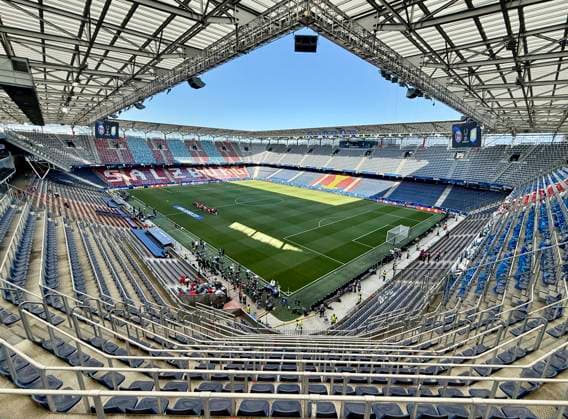 RECORD DATE NOT STATED 12.08.2026, Fussball UEFA-Supercup 2026: Finale in Salzburg (Österreich), Paris St. Germain - Aston Villa, in der Red Bull Arena (Wals bei Salzburg). Stadionübersicht ***DFL and DFB regulations prohibit any use of photographs as image sequences and or quasi-video.*** *** August 12, 2026, Soccer: 2026 UEFA Super Cup Final in Salzburg, Austria; Paris Saint-Germain vs. Aston Villa, at the Red Bull Arena in Wals near Salzburg. Stadium overview ***DFL and DFB regulations prohibit any use of photographs as image sequences and or quasi-video***