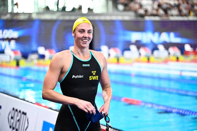 PARIS, FRANCE 20260812 Sarah Sjöström wins and Sara Junevik takes bronze in the women s 50m butterfly final during the European Swimming Championships in Paris. ***The image is included in the SPORTS PACKAGE. For others PAYMENT IMAGE*** PARIS FRANCE x10430x *** PARIS, FRANCE 20260812 Sarah Sjöström wins and Sara Junevik takes bronze in the women’s 50-meter butterfly final during the European Swimming Championships in Paris ***This image is included in the SPORTS PACKAGE. For other images, please contact us for pricing.*** PARIS, FRANCE x10430x  Copyright: xChristinexOlsson TTx SIM EURO 2026 PARIS