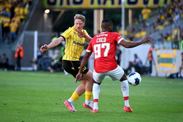 KATOWICE DRUGI MECZ III RUNDA ELIMINACJYJNA LIGA KONFERENCJI SEZON 2026 27: GKS KATOWICE - HAPOEL TEL AWIW --- UEFA CONFERENCE LEAGUE THIRD QUALIFYING ROUND SECOND MATCH: GKS KATOWICE - HAPOEL TEL AVIV MARCEL WEDRYCHOWSKI COCO FOT. KRZYSZTOF HELIOS 400MM NEWSPIX.PL --- newspix.pl POLAND OUT! 