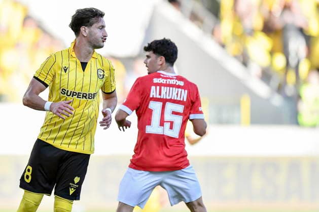 2026.08.12 Katowice Pilka nozna Liga Konferencji UEFA sezon 2026 27 Trzecia runda kwalifikacji - drugi mecz GKS Katowice - Hapoel Tel Awiw N z Borja Galan Roei Alkoukin Foto Mateusz Sobczak PressFocus 2026.08.12 Katowice Football UEFA Conference League 2026 27 season Third qualifying round 2nd leg GKS Katowice - Hapoel Tel Aviv Borja Galan Roei Alkoukin Credit: Mateusz Sobczak PressFocus NEWSPIX.PL --- newspix.pl POLAND OUT! 