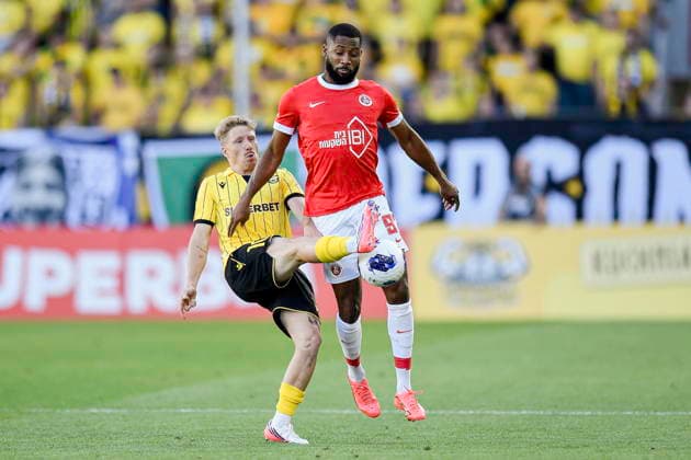 2026.08.12 Katowice Pilka nozna Liga Konferencji UEFA sezon 2026 27 Trzecia runda kwalifikacji - drugi mecz GKS Katowice - Hapoel Tel Awiw N z Marcel Wedrychowski Marcus Coco Foto Mateusz Sobczak PressFocus 2026.08.12 Katowice Football UEFA Conference League 2026 27 season Third qualifying round 2nd leg GKS Katowice - Hapoel Tel Aviv Marcel Wedrychowski Marcus Coco Credit: Mateusz Sobczak PressFocus NEWSPIX.PL --- newspix.pl POLAND OUT! 