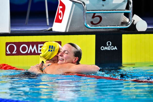 PARIS, FRANCE 20260812 Sarah Sjöström wins and Sara Junevik takes bronze in the women s 50m butterfly final during the European Swimming Championships in Paris. ***The image is included in the SPORTS PACKAGE. For others PAYMENT IMAGE*** PARIS FRANCE x10430x *** PARIS, FRANCE 20260812 Sarah Sjöström wins and Sara Junevik takes bronze in the women’s 50-meter butterfly final during the European Swimming Championships in Paris ***The image is included in the SPORTS PACKAGE. For others, PAYMENT IMAGE*** PARIS, FRANCE x10430x  Copyright: xChristinexOlsson TTx SIM EURO 2026 PARIS
