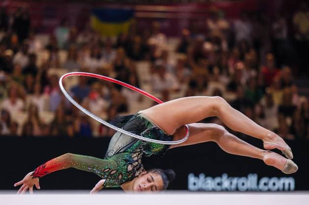 August 12, 2026, Frankfurt Am Main, Germany: Sofia Raffaeli (ITA) seen during Rhythmic gymnastics, Rhythmische Sportgymnastik, RSG FIG World Championships 2026 Frankfurt.Rhythmic Gymnastics FIG World Championships 2026 Frankfurt in Frankfurt am Main, Germany - 12 August 2026 Rhythmic Gymnastics FIG World Championships 2026 Frankfurt In Frankfurt Am Main, Germany - 12 08 2026  - ZUMAs197 20260812_aaa_s197_103 Copyright: xFabrizioxCarabellix