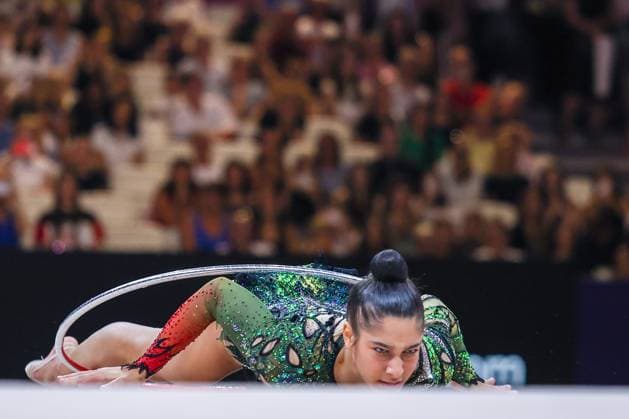 August 12, 2026, Frankfurt Am Main, Germany: Sofia Raffaeli (ITA) seen during Rhythmic gymnastics, Rhythmische Sportgymnastik, RSG FIG World Championships 2026 Frankfurt.Rhythmic Gymnastics FIG World Championships 2026 Frankfurt in Frankfurt am Main, Germany - 12 August 2026 Frankfurt Am Main Germany - ZUMAs197 20260812_aaa_s197_113 Copyright: xFabrizioxCarabellix