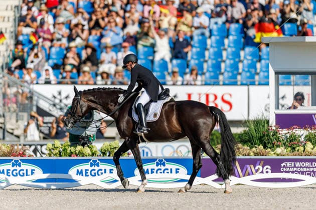 AACHEN - FEI World Championships 2026, AACHEN - FEI World Championships 2026 WERTH Isabell (GER), Wendy de Fontaine FEI Dressage World Championship, WM, Weltmeisterschaft Grand Prix de Dressage Team Finale & Einzelqualifikation Lambertz-Preis Aachen, Reitstadion Soers 12. August 2026 - *** AACHEN FEI World Championships 2026, AACHEN FEI World Championships 2026: Isabell Werth (GER) and Wendy de Fontaine – FEI Dressage World Championship Grand Prix de Dressage Team Final Individual Qualifier, Lambertz Prize Aachen, Soers Equestrian Stadium, August 12, 2026