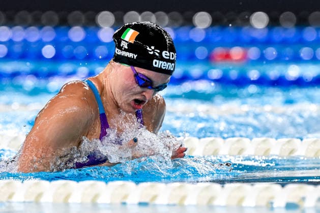 2026 European Aquatics Championships, Centre Aquatique Olympique, Paris 12 8 2026 Women™s 100m Breaststroke Final Ireland™s Mona McSharry Mona McSharry 12 8 2026  Copyright: xx 20260812_AMas_MA79211