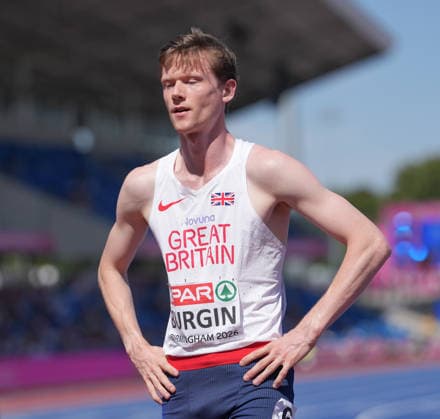 August 12, 2026, Birmingham, West Midlands, United Kingdom: Birmingham, United Kingdom. Max Burgin (GBR) in action during the MenÃ¢â‚¬â ¢s 800m Semi-final at the European Athletics Championships 2026 at Alexander Stadium in Birmingham. Birmingham United Kingdom - ZUMAk197 20260812_zsp_k197_012 Copyright: xRanjithxKumarx