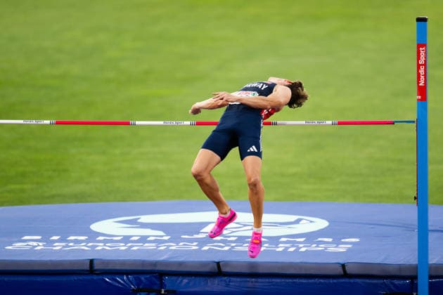 260812 Sander Aae Skotheim of Norway competes in men™s decathlon high jump during day 3 of the 2026 European Athletics Championships on August 12, 2026 in Birmingham. Photo: Mathias Bergeld BILDBYRAN kod MB MT1066 friidrott athletics friidrett friidrotts-em em friidretts-em 2026 european athletics championships 3 bbeng *** August 12, 2026: Sander Aae Skotheim of Norway competes in the men’s decathlon high jump during Day 3 of the 2026 European Athletics Championships on August 12, 2026 in Birmingham. Photo by Mathias Bergeld, BILDBYRAN, code MB MT1066. track and field, athletics, friidrett, friidrotts EM, 2026 European Athletics Championships, 3 bbeng  Copyright: MATHIASxBERGELD BB260812MB094